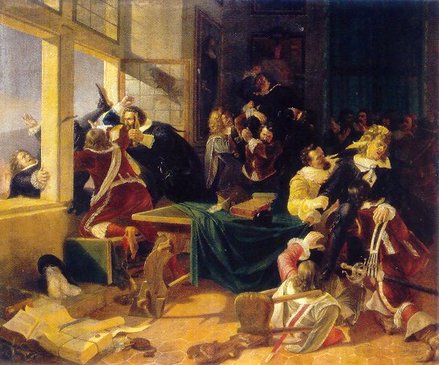 Karel_svoboda_defenestrace_1844 narodni museum_original